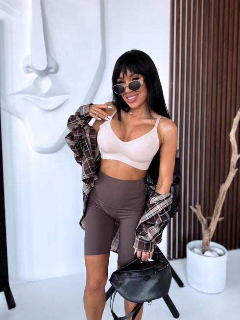 Seamless bra V451 "TOUCH" - LIGHT BEIGE PRE-ORDER